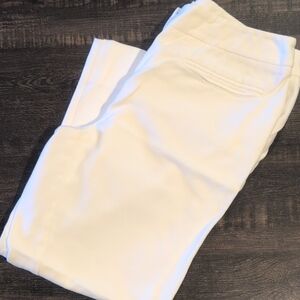 Chico's White Ankle Pants